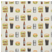 Burger und Biere Stoff (Muster)