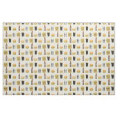 Burger und Biere Stoff (Fat Quarter (45,7 x 55,9 cm))