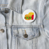 Burger und Fries Button (Beispiel)