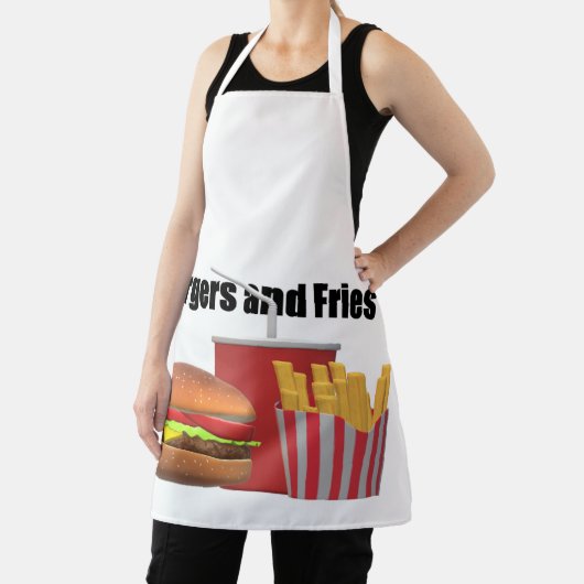 Burger und Fries Schürze (InSitu)