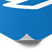 Burger und Limonade Poster (Ecke)