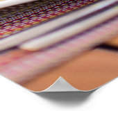 Burger und Pommes frites Poster (Ecke)