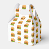 Burger Vector Illustration Geschenkschachtel (Rückseite)