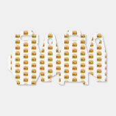 Burger Vector Illustration Geschenkschachtel (Ungefaltet)