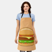 Burger Vector Illustration Schürze (Getragen)