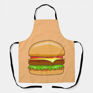 Burger Vector Illustration Schürze