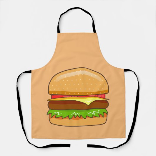 Burger Vector Illustration Schürze (Vorderseite)