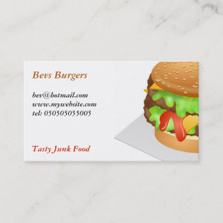 Burger Visitenkarte