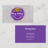 Burger-Visitenkarten Visitenkarte (Vorne/Hinten)