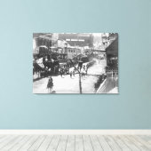 Bürger von Deadwood Celebrate Abschluss von 2 Leinwanddruck (Insitu (Holzboden))