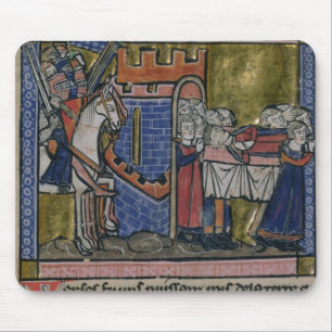 Bürger von Edessa zahlen Ehrerbietung zu Baldwin Mousepad