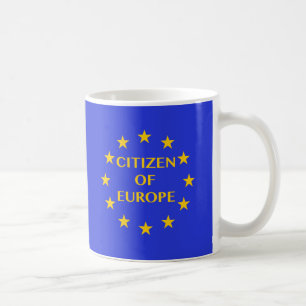 Bürger von Europa-Tasse Kaffeetasse