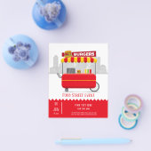 Burger von Lebensmittelstraßen Flyer (Einzeln)