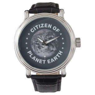 Bürger von Planet Earth Watch Armbanduhr