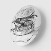 Burger Zeichnend Uhr (Winkel)