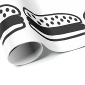 Burgerikone Geschenkpapier (Rolleneckpunkt)