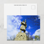 Bürgerkrieg-Denkmal, Malden, MA Postkarte (Vorne/Hinten)
