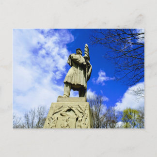 Bürgerkrieg-Denkmal, Malden, MA Postkarte