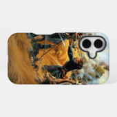 Bürgerkrieg Gettysburg das Weizenfeld iPhone 16 Hülle (Rückseite (Horizontal))