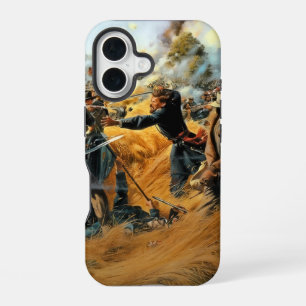 Bürgerkrieg Gettysburg das Weizenfeld iPhone 16 Hülle