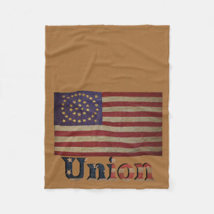 Bürgerkrieg Union Erstaunliche charmante Flagge Fleecedecke