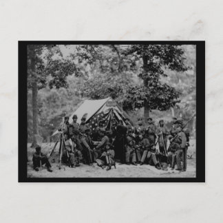Bürgerkrieg Vintage Foto Postkarte