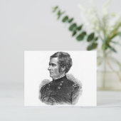 Bürgerkriegsgeneral Postkarte (Stehend Vorderseite)