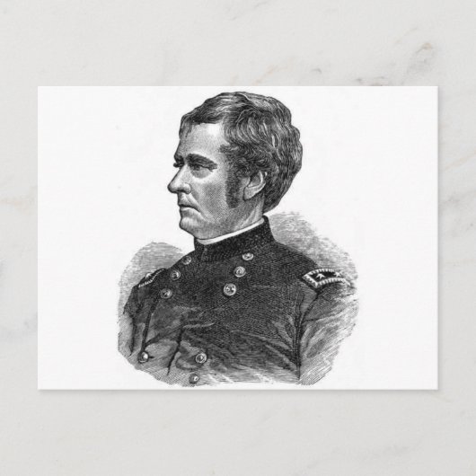Bürgerkriegsgeneral Postkarte (Vorderseite)