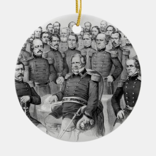 Bürgerkriegsgeneräle der Union Ornament (Vorne)