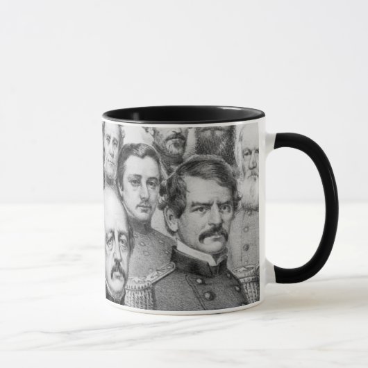Bürgerkriegsgeneräle der Union Tasse (Rechts)