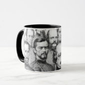 Bürgerkriegsgeneräle der Union Tasse (Vorderseite Links)