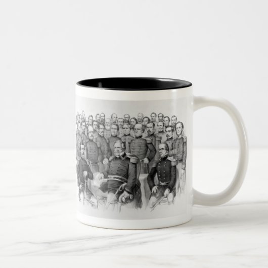 Bürgerkriegsgeneräle der Union Tasse (Rechts)
