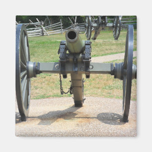 Bürgerkriegskanone bei Gettysburg Magnet