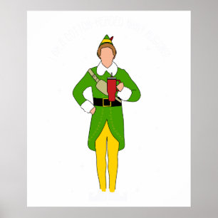 bürgerliche Elf Weihnachten Poster