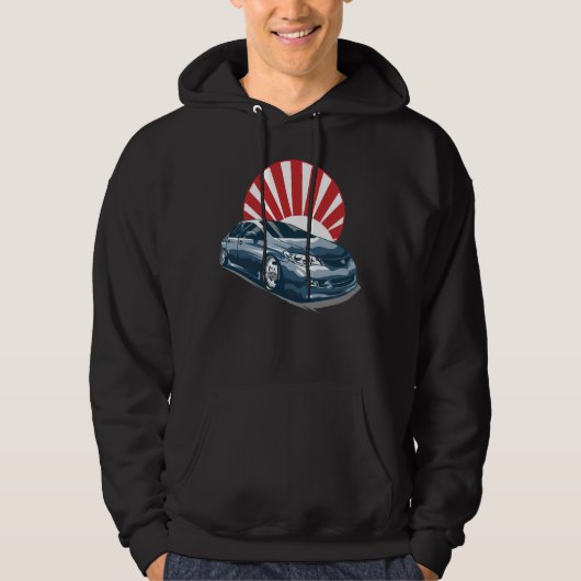 bürgerliches Auto Hoodie (Vorderseite)