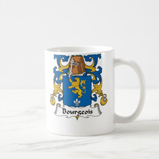 Bürgerliches Familienwappen Kaffeetasse (Rechts)