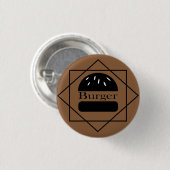 Burgerliebhaber Button (Vorne & Hinten)