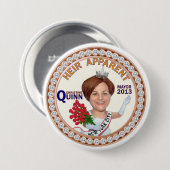 Bürgermeister 2013 Christine-Quinn NYC Button (Vorne & Hinten)