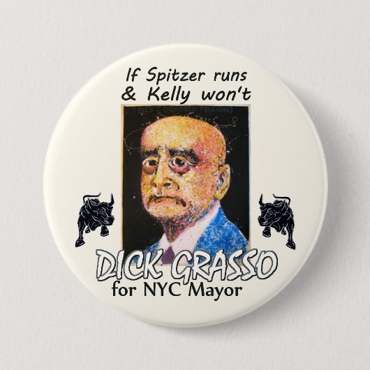 Bürgermeister 2013 Richard-Grasso NYC Button (Vorderseite)