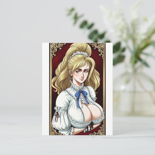 Bürgermeister 2 postkarte (Stehend Vorderseite)