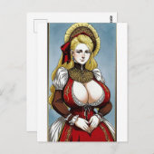 Bürgermeister 5 postkarte (Vorne/Hinten)