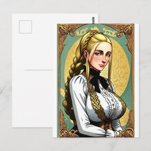 Bürgermeister 8 postkarte (Vorne/Hinten)