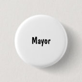 Bürgermeister Button (Vorderseite)