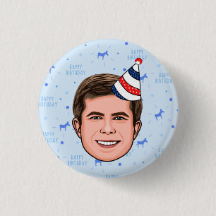 BÜRGERMEISTER GEBURTSTAG BUTTON