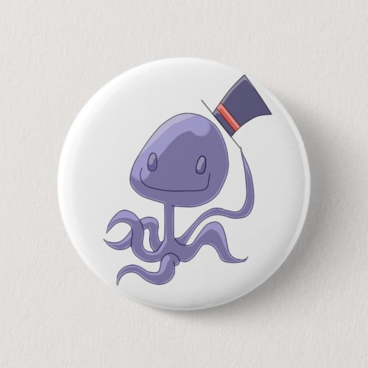 Bürgermeister Octopus Button (Vorderseite)