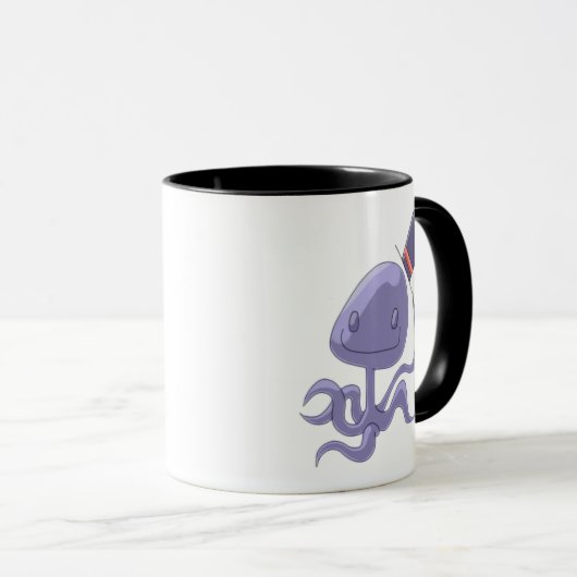 Bürgermeister Octopus Mug Tasse (VorderseiteRechts)