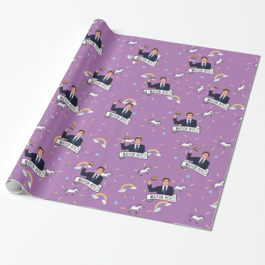 Bürgermeister Pete Pride Geschenkpapier (Ungerollt)