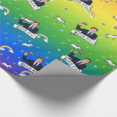Bürgermeister Pete Pride Geschenkpapier (Ecke)