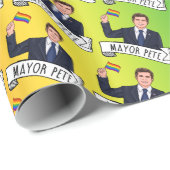 Bürgermeister Pete Pride Geschenkpapier (Rolleneckpunkt)