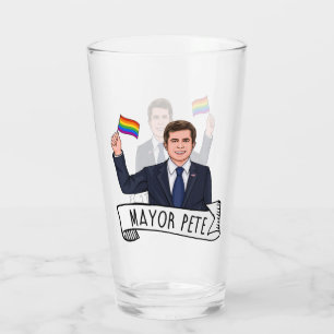 Bürgermeister Pete Pride Glas